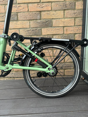 Brompton C Line Explore Folding Bike with Rack - Mid 2023