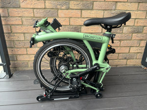 Brompton C Line Explore Folding Bike with Rack - Mid 2023