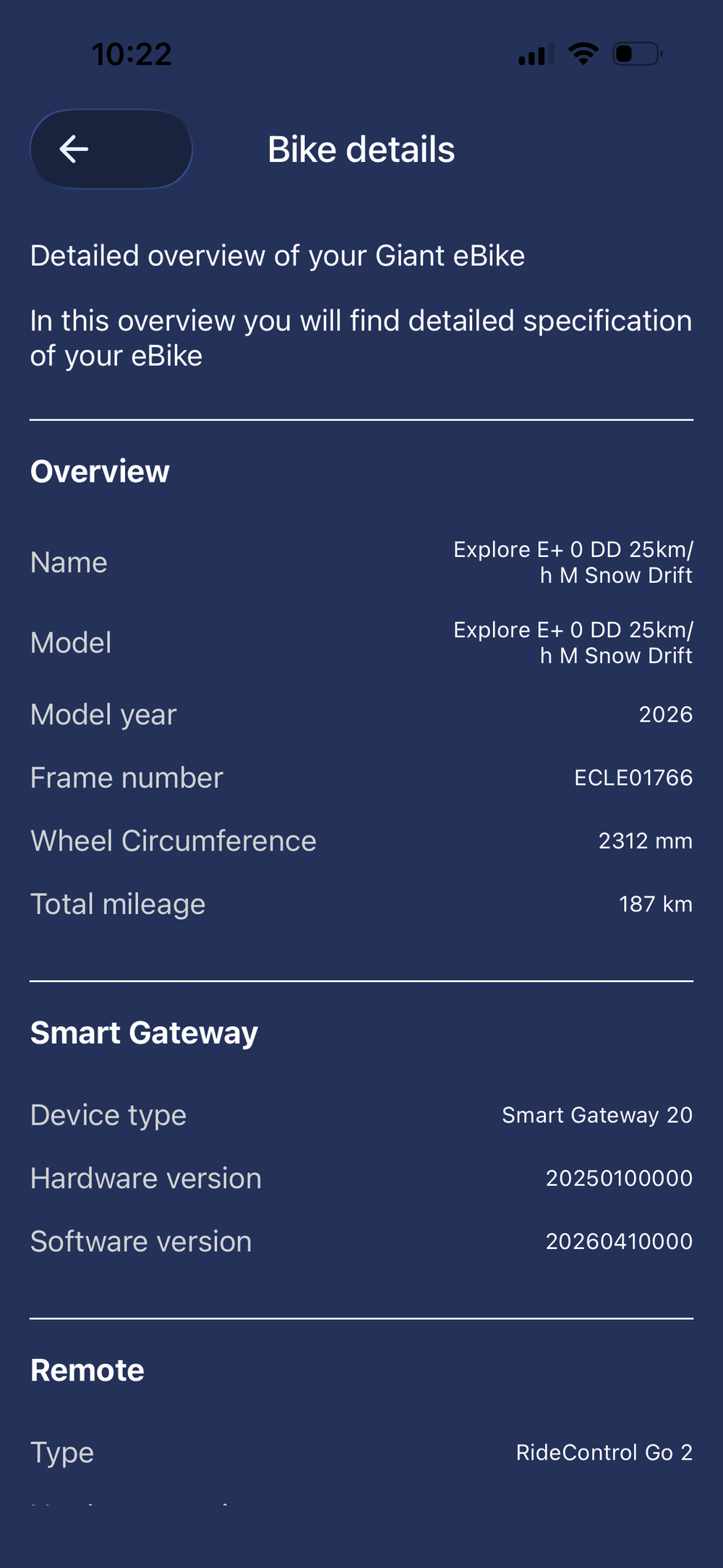 Giant Explore E+ 0 DD Automatiq 800Wh battery Gates Drive