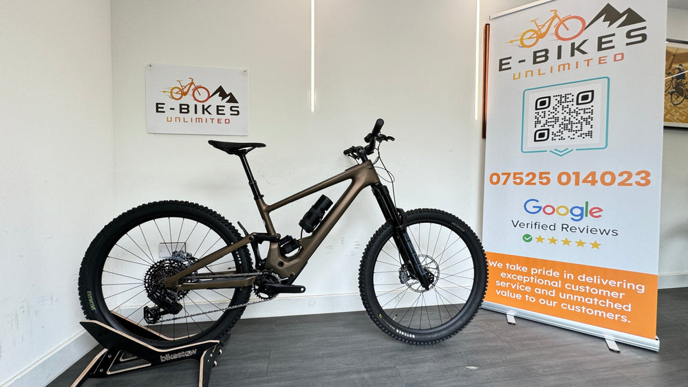Specialized Kenevo S4 LARGE SL 2 Comp Carbon Electric Bike Burnt Gold AXS 2025
