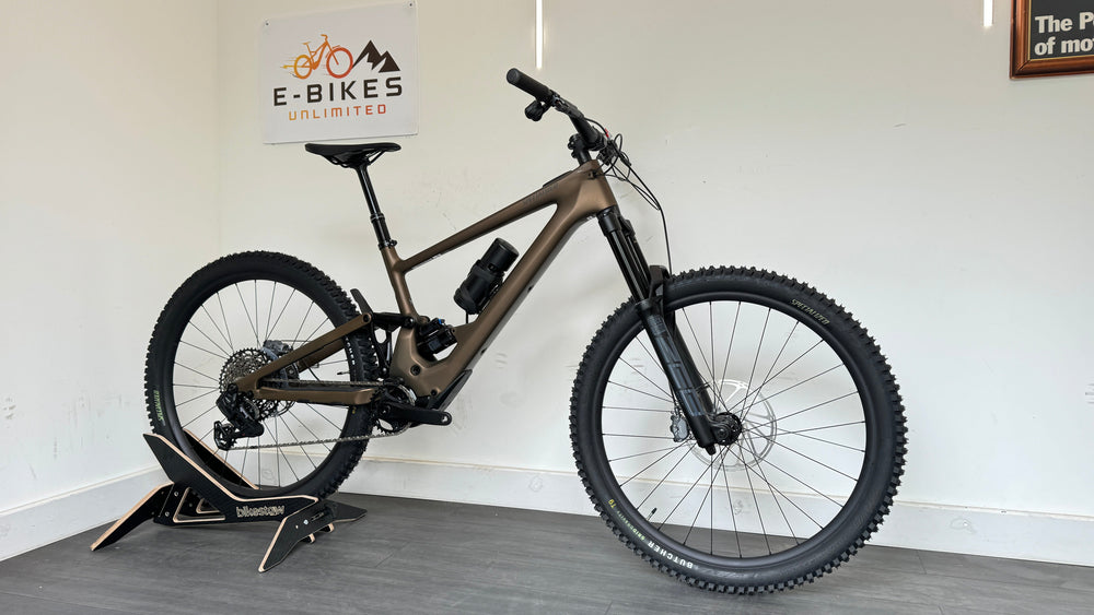 Specialized Kenevo S4 LARGE SL 2 Comp Carbon Electric Bike Burnt Gold AXS 2025