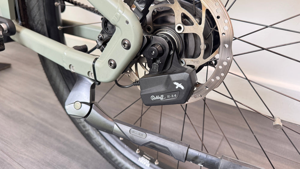 Riese & Muller Superdelite GT Rohloff Belt Drive Tundra Double Battery