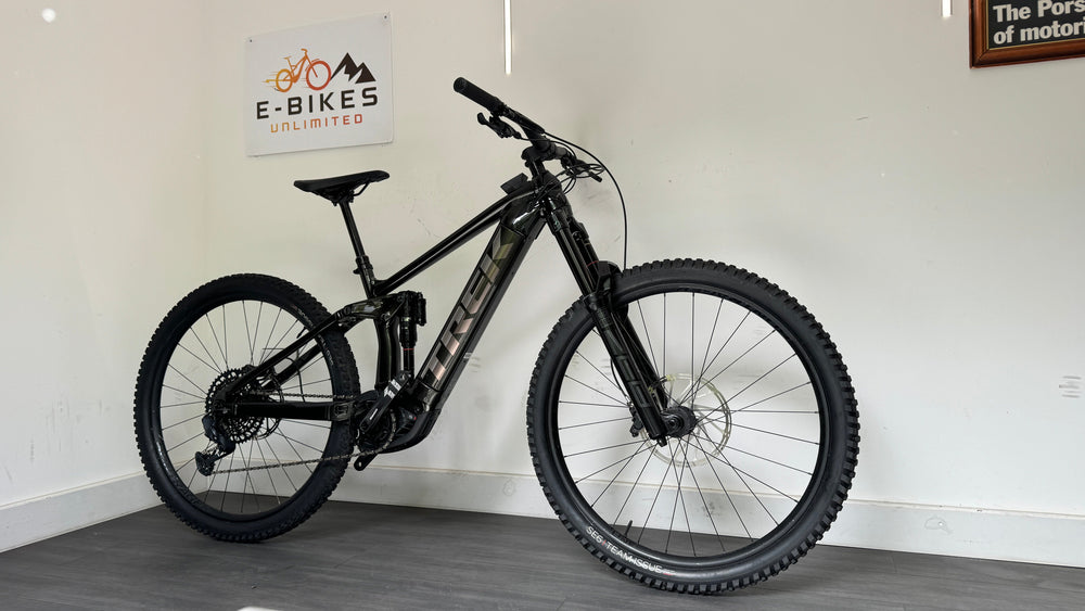 Trek Rail 9 GX GEN 2 Black Olive M 29" EBike ONLY 496 Miles Frame wrapped