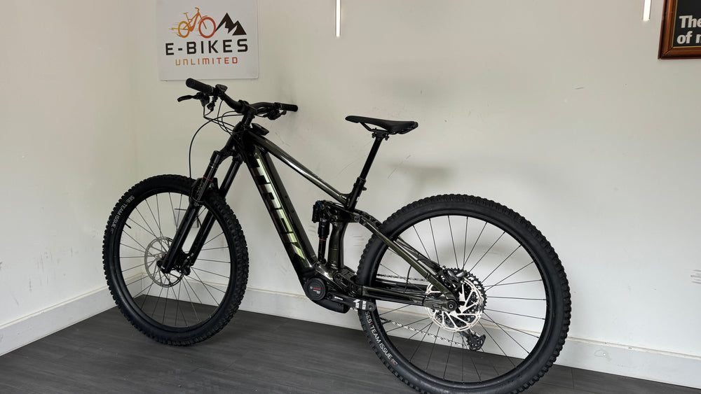 Trek Rail 9 GX GEN 2 Black Olive M 29" EBike ONLY 496 Miles Frame wrapped