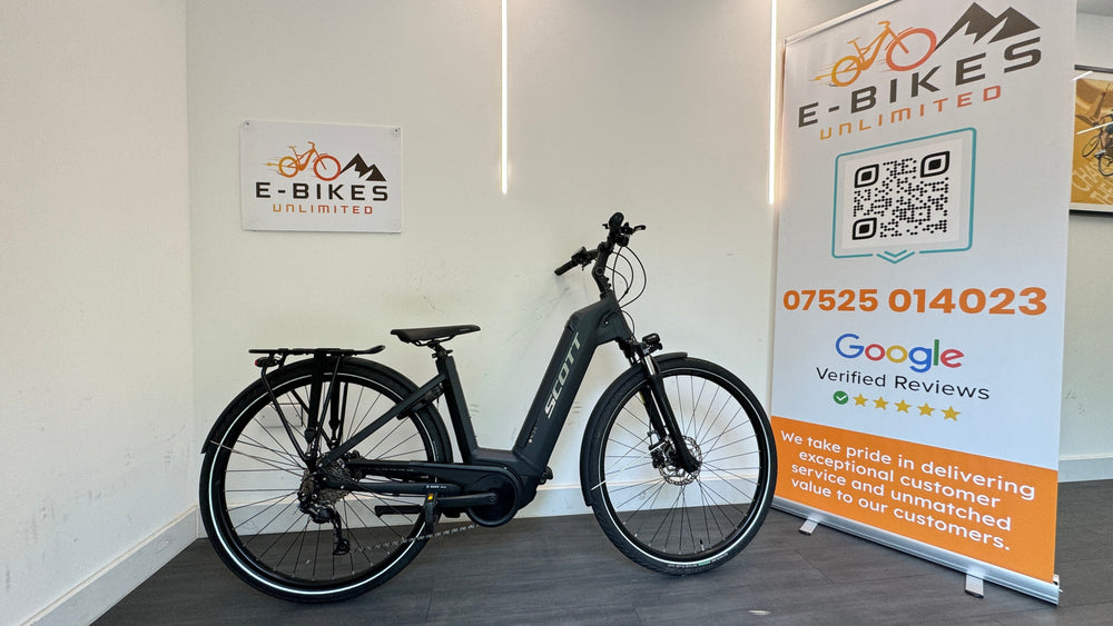 Scott SUB TOUR 30 eRIDE SMALL UNISEX URBAN E-BIKE 2022 ONLY 22 Miles