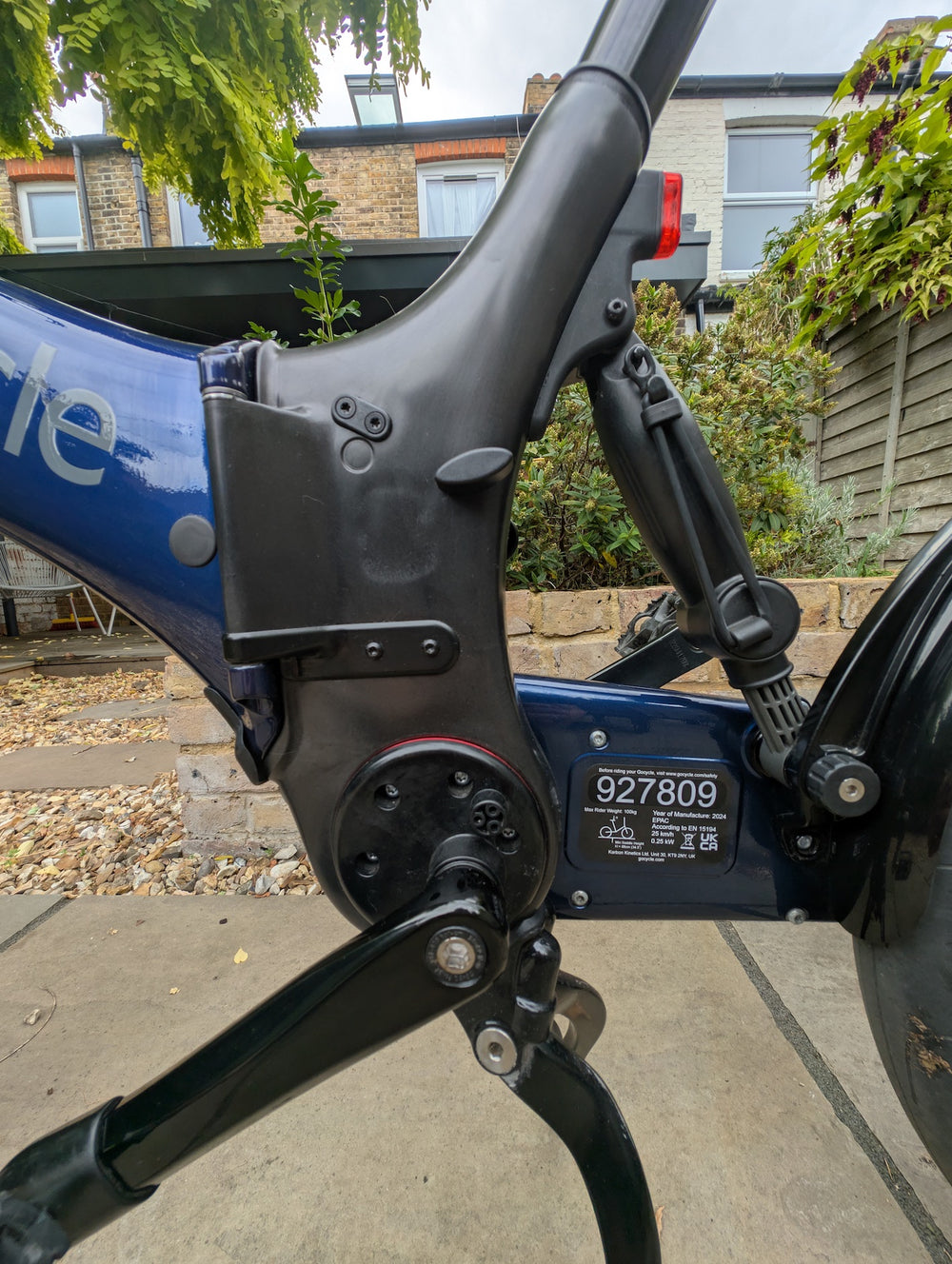 Gocycle G4i (Blue) – 2024 Model