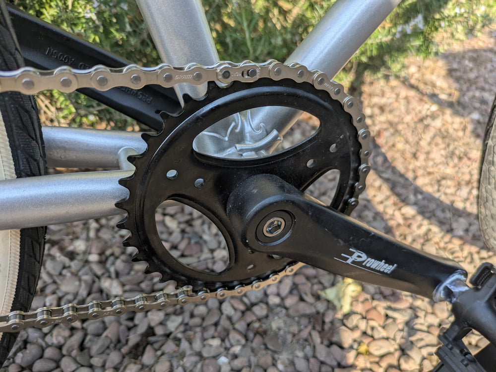 Freddy Grubb Reynolds 531 single speed road bike