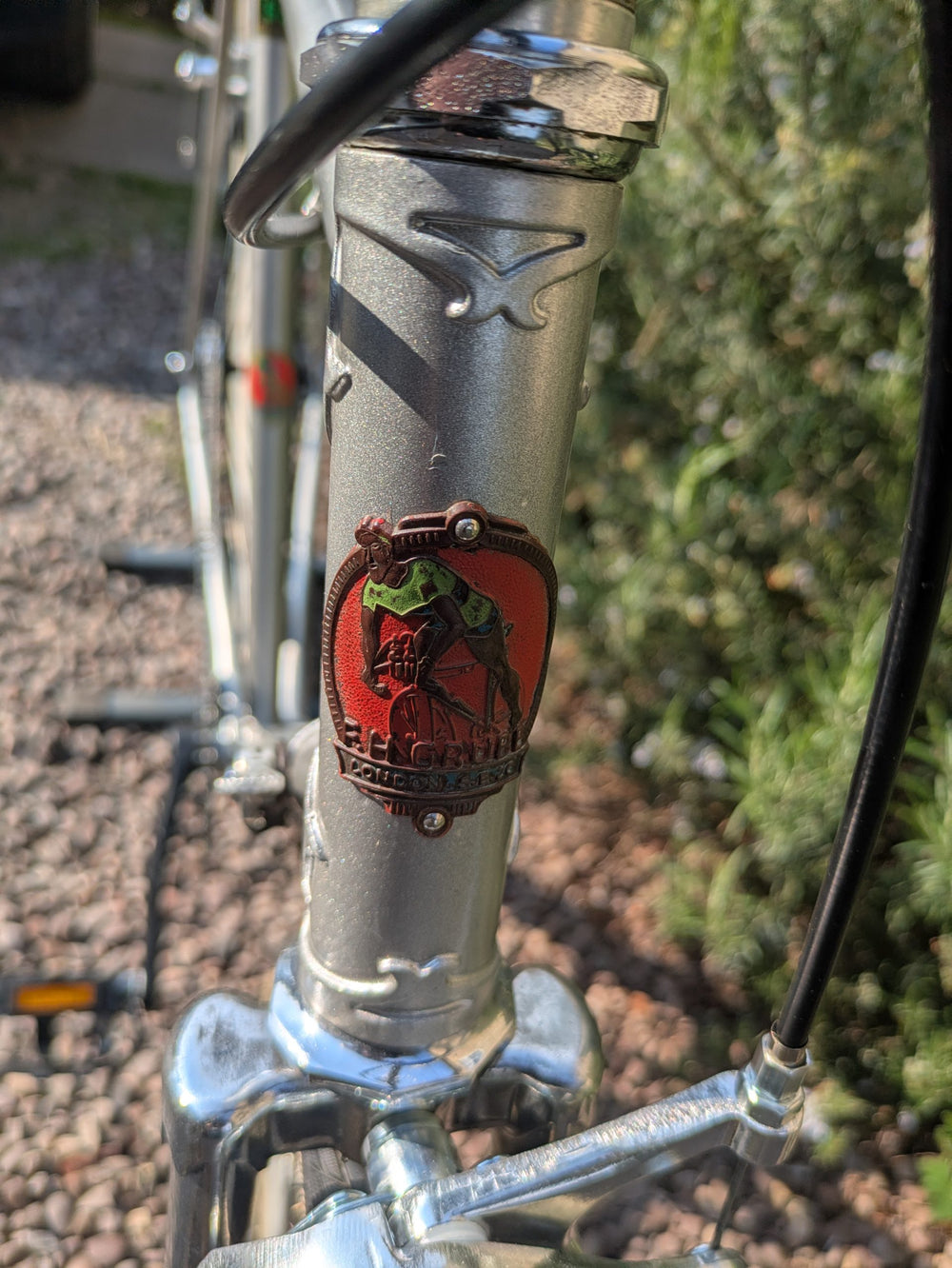 Freddy Grubb Reynolds 531 single speed road bike