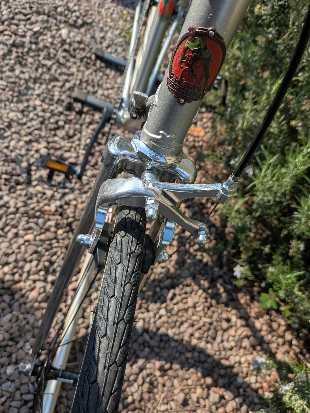 Freddy Grubb Reynolds 531 single speed road bike