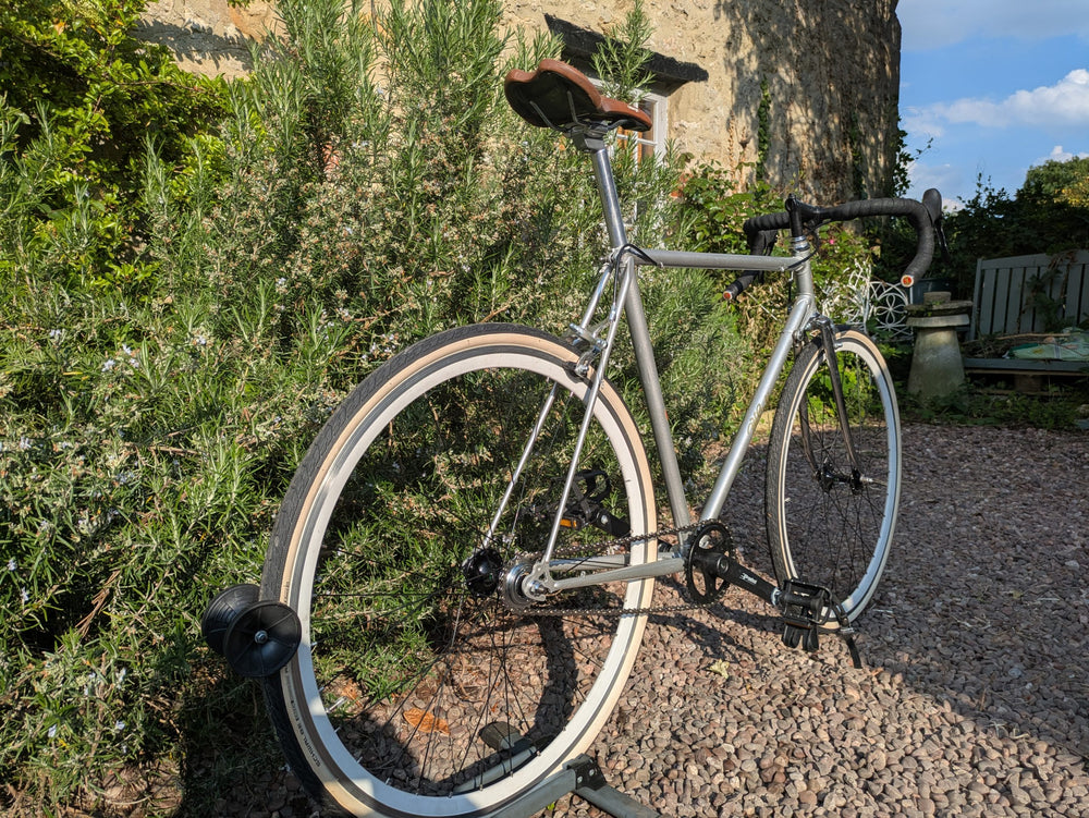 Freddy Grubb Reynolds 531 single speed road bike