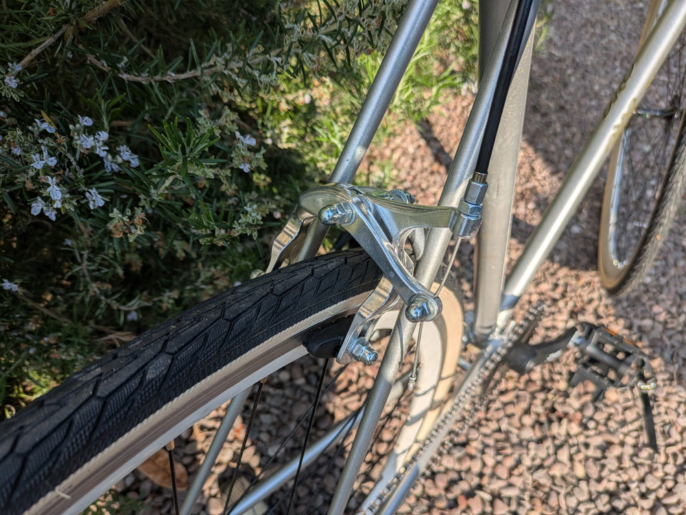 Freddy Grubb Reynolds 531 single speed road bike