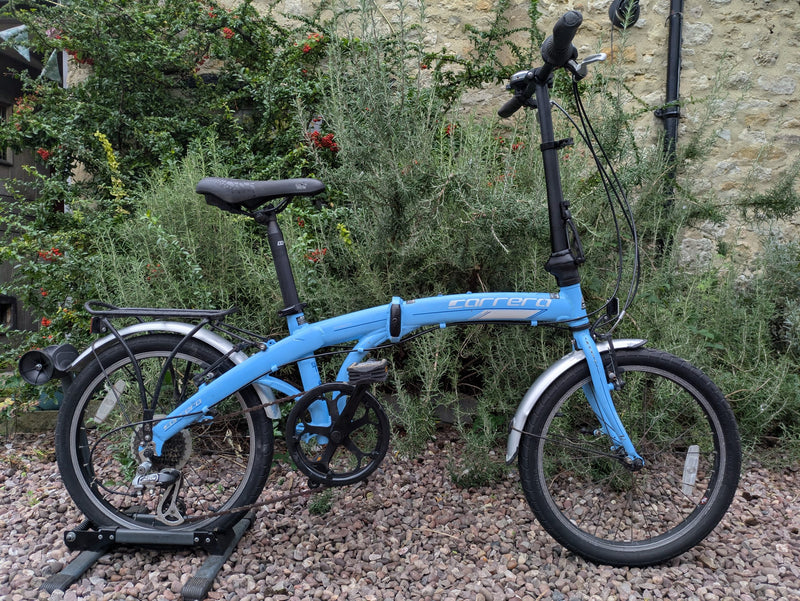 Carrera Intercity folding bicycle