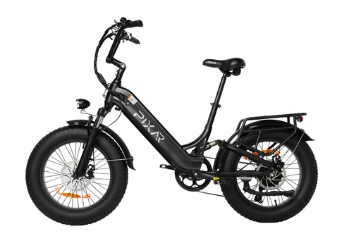 PIXAR Ride1 500W Peak Fat Tyre 48V 10.4Ah 20mph Range