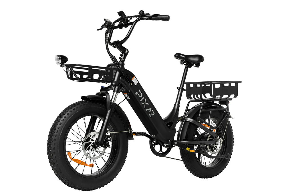 PIXAR Ride1 500W Peak Fat Tyre 48V 10.4Ah 20mph Range