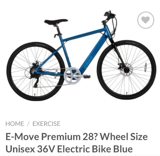 E-move 28 Inch Wheel Size Unisex 36V 2021