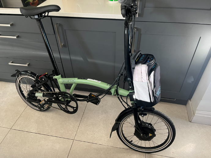 Brompton Electric C Line Explore Folding Bike - Mid 2023