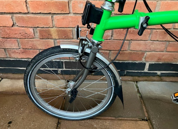 BROMPTON S3L 2010 BRIGHT APPLE GREEN 2010 Urban Bike