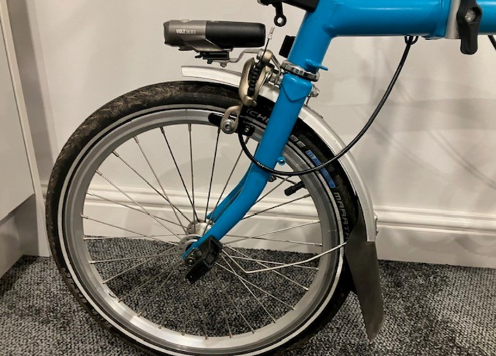 Brompton Aqua Blue 2 Speed 2020