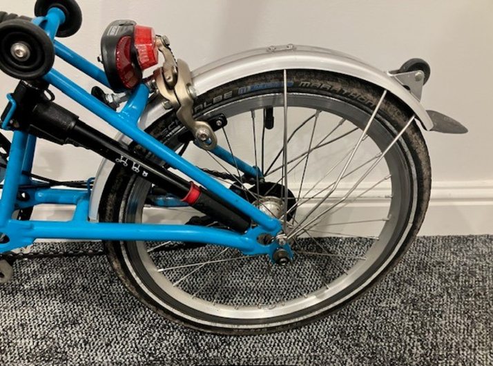 Brompton Aqua Blue 2 Speed 2020