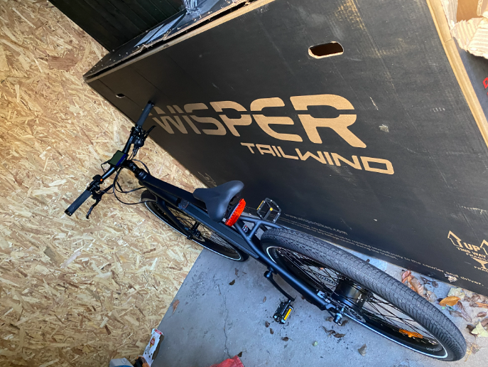 Wisper City tailwind crossbar E-bike 2024