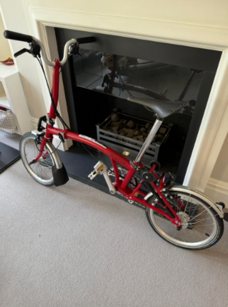 Fold up bike second hand sales