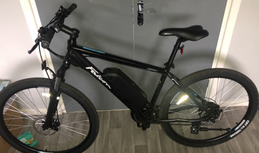 Falcon Turbine 27.5 Electric Mountain Bike - Black - 19 inch 2022