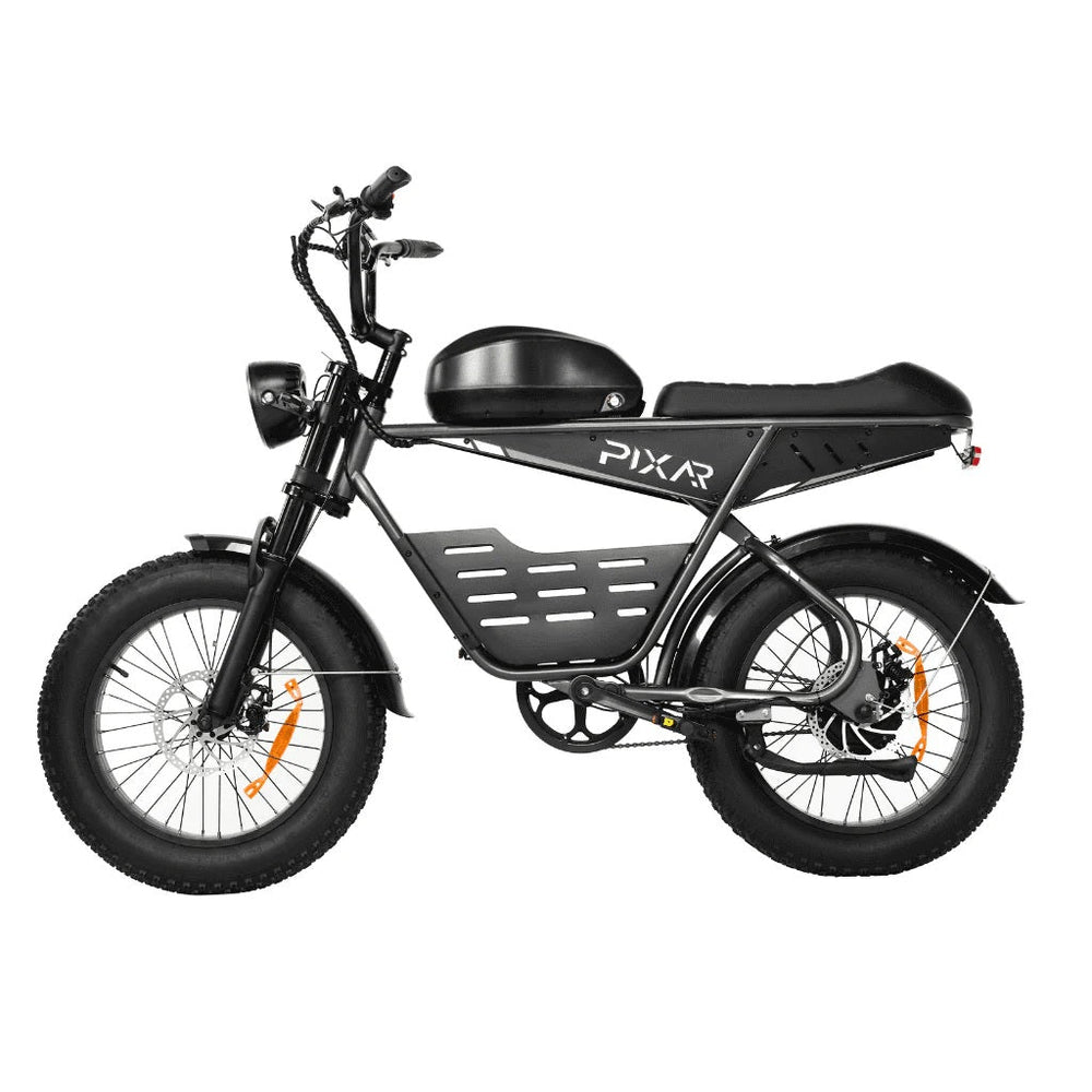 PIXAR VIPCOO VM6 750W Fat Tyre 48V Long-Range 30Ah Battery