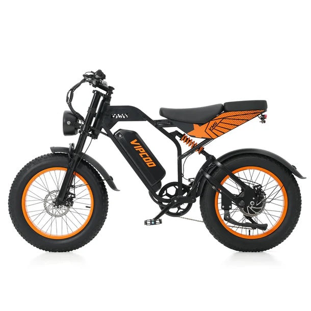 VIPCOO VM6 750W Fat Tyre – Long Range 48V 18.2Ah