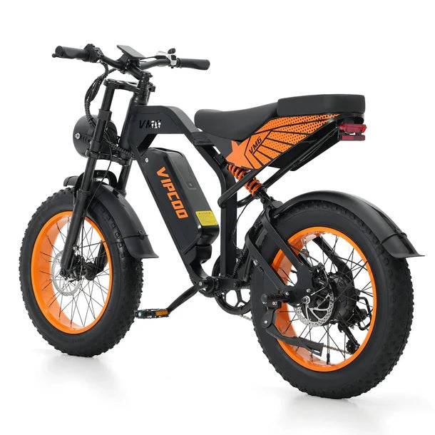 VIPCOO VM6 750W Fat Tyre – Long Range 48V 18.2Ah