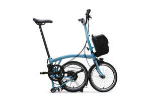 Brompton C Line 4 Speed Mid Bar 2026 Electric Folding Bike