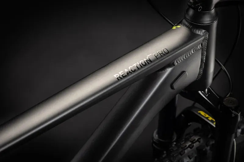 Cube Reaction Pro Mountain Bike - Grey/Yellow 2024