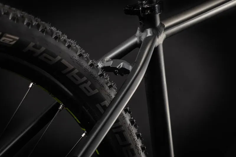 Cube Reaction Pro Mountain Bike - Grey/Yellow 2024