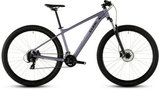 Cube Aim One Mountain Bike in Light Purple/Chrome 2026