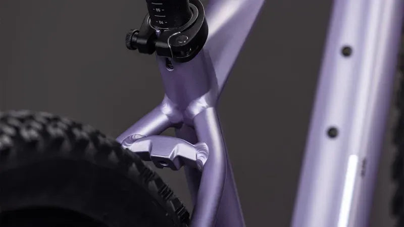 Cube Aim One Mountain Bike in Light Purple/Chrome 2026