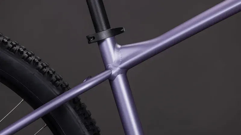 Cube Aim One Mountain Bike in Light Purple/Chrome 2026