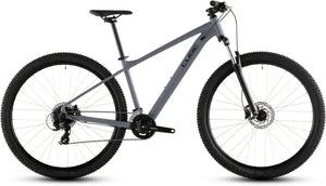 Cube Aim One Mountain Bike in Smoke/Black 2026