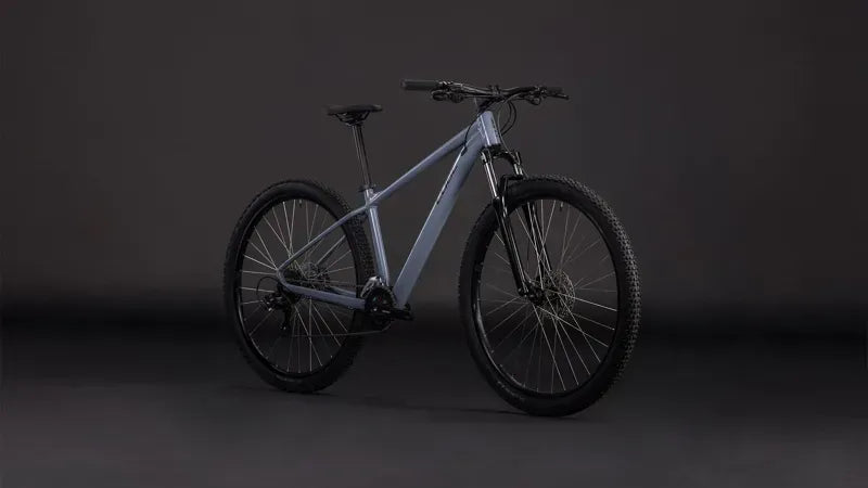 Cube Aim One Mountain Bike in Smoke/Black 2026