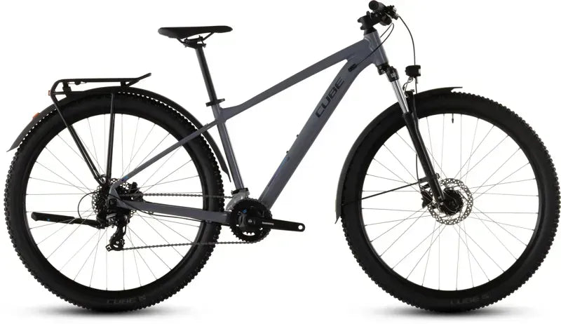 Cube Aim One FE Mountain Bike in Smoke/Black 2026