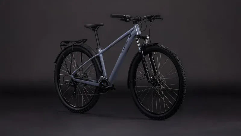 Cube Aim One FE Mountain Bike in Smoke/Black 2026