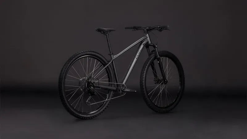 Cube Aim Pro Mountain Bike In Slate Black/Black 2026