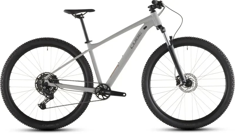 Cube Aim Pro Mountain Bike In Greige/Titan 2026