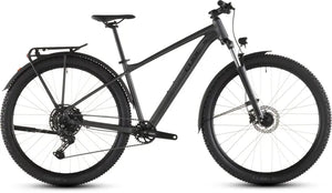 Cube Aim Pro Fe Mountain Bike in Slate Black/Black 2026