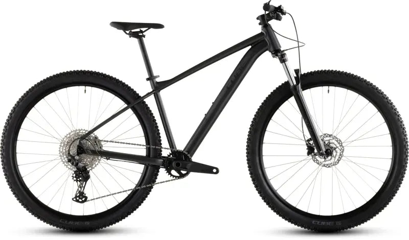 Cube Aim SLX Mountain Bike in Slate Black/Black 2026