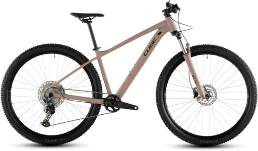 Cube Aim SLX Mountain Bike in Blush Rose/Black 2026