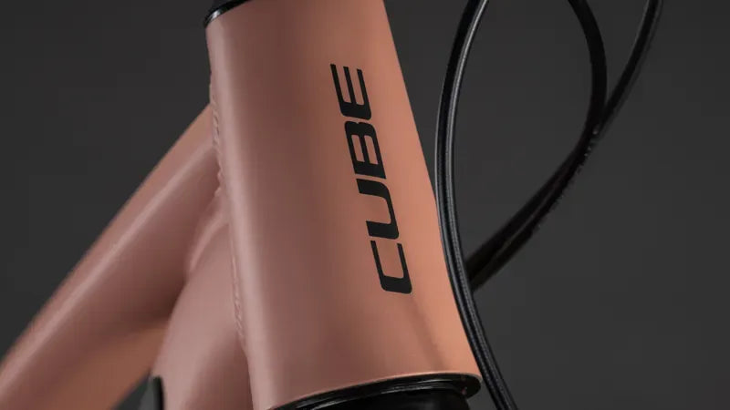 Cube Aim SLX Mountain Bike in Blush Rose/Black 2026