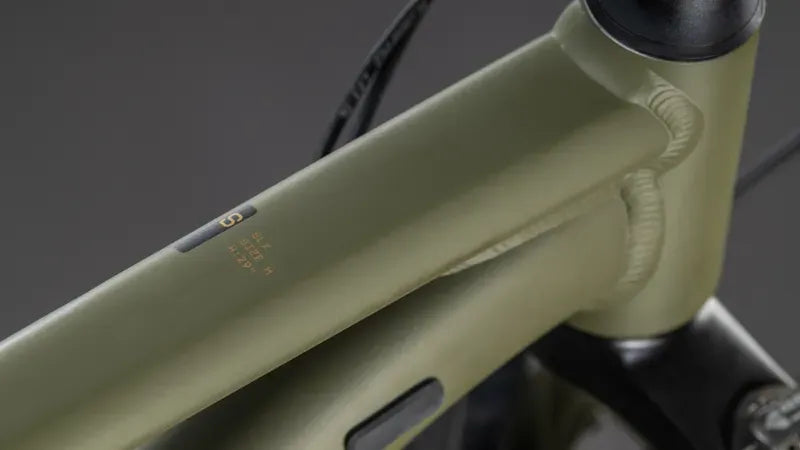 Cube Aim SLX Mountain Bike in Dusty Olive/Gold 2026