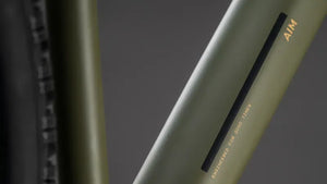 Cube Aim SLX Mountain Bike in Dusty Olive/Gold 2026