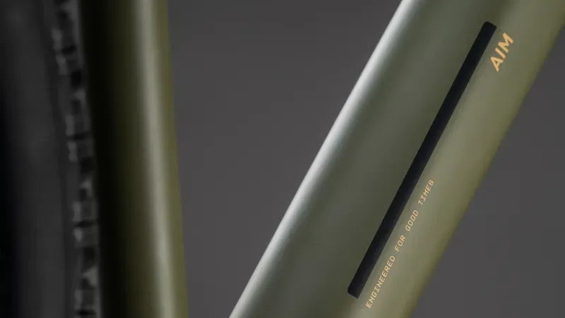 Cube Aim SLX Mountain Bike in Dusty Olive/Gold 2026