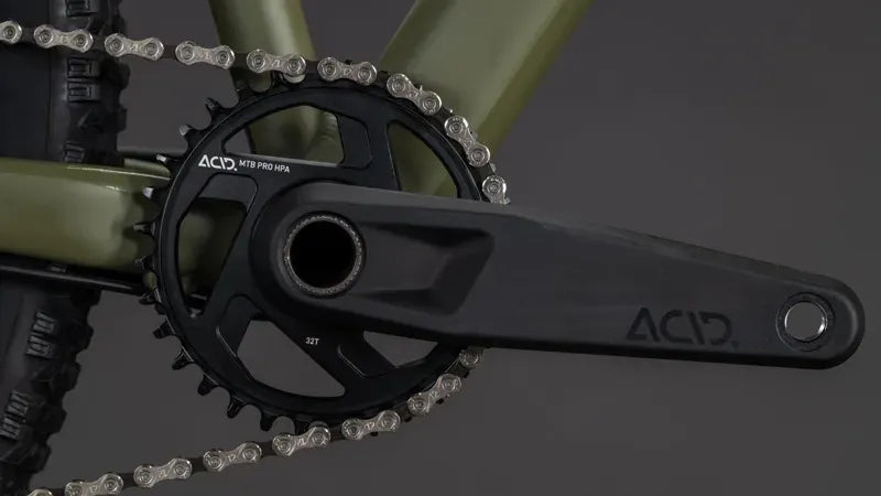 Cube Aim SLX Mountain Bike in Dusty Olive/Gold 2026