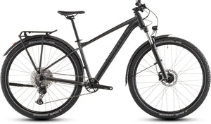 Cube Aim SLX FE Mountain Bike in Slate Black/Black 2026